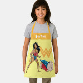 女疑問に思性とPB エプロン (インサイチュ)