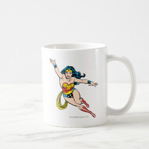 女疑問に思性の前進 コーヒーマグカップ