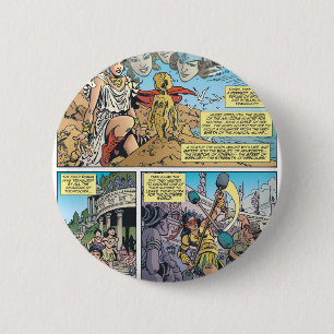 女疑問に思性テミスキラ 缶バッジ