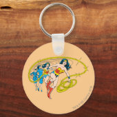 女疑問に思性変換 キーホルダー (正面)