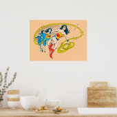 女疑問に思性変換 ポスター (キッチン)