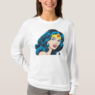 女疑問に思性顔 Tシャツ