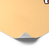 女疑問に思性 ポスター (角)