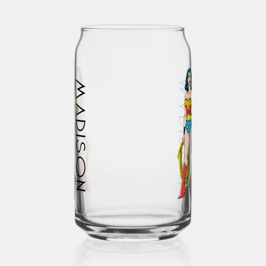 女疑問に思性 |名前の追加 ガラス缶 (左)