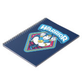 女疑問に思戦士グラフィック ノートブック (左側)