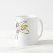 女疑問に思投げなわ1 コーヒーマグカップ (正面右)