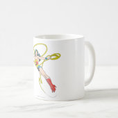 女疑問に思投げ縄4 コーヒーマグカップ (正面右)