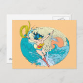 女疑問に思海空 ポストカード (正面/裏面)