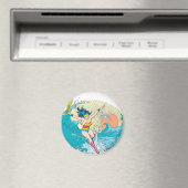 女疑問に思海空 マグネット (インサイチュ (食洗機))