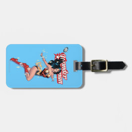 女疑問に思漫画カバー ラゲッジタグ