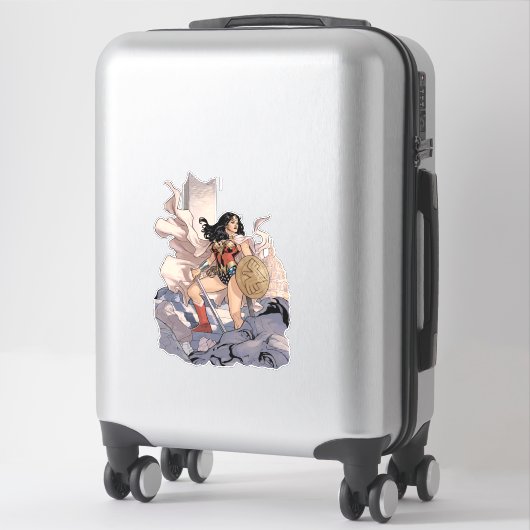 女疑問に思漫画カバー#13 シール (スーツケース)