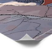 女疑問に思漫画カバー#13 ポスター (角)