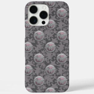 女疑問に思盾パターン iPhone 16 PRO MAXケース
