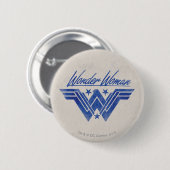 女疑問に思積み星シンボル 缶バッジ (正面&裏面)