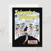 女疑問に思鏡のメンネース ポストカード (正面/裏面)