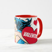 女疑問に思 |バレンタイン マグカップ (正面右)