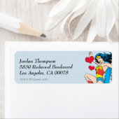 女疑問に思 |バレンタイン ラベル (インサイチュ)