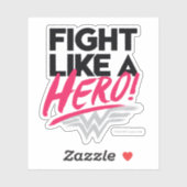 女疑問に思 – ヒーローのように戦う シール (シート)