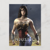 女疑問に思 ポストカード (正面)