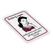 女疑問に思 マグネット (右側)