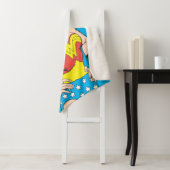 女疑問に思 |ラッソーでヴィンテージポーズ シェルパブランケット (インサイチュ)