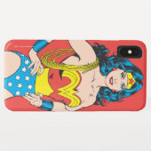 女疑問に思 |ラッソーでヴィンテージポーズ Case-Mate iPhoneケース (裏面(横))