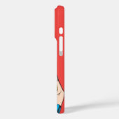 女疑問に思 |ラッソーでヴィンテージポーズ Case-Mate iPhoneケース (裏面 / 左)