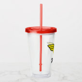 女疑問に思 |ロゴクラシックロゴ アクリルタンブラー (右)