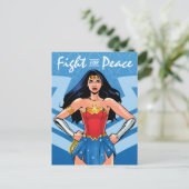 女疑問に思 – 平和のための戦い ポストカード (スタンド正面)