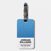 女疑問に思 – 平和のための戦い ラゲッジタグ (裏面縦)