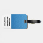 女疑問に思 – 平和のための戦い ラゲッジタグ (裏面横)