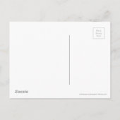 女疑問に思 – 激 ポストカード (裏面)