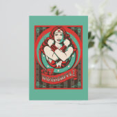 女疑問に思 私の素晴らしい母、父の日 カード (スタンド正面)