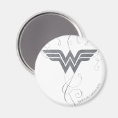 女疑問に思 |美しいBlissロゴ マグネット (正面/裏面)