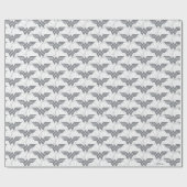 女疑問に思 |美しいBlissロゴ ラッピングペーパー (フラット)