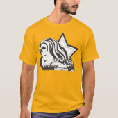 女疑問に思B&Wスター Tシャツ (正面)