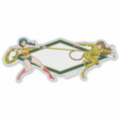 女疑問に思vsチーズ シール (正面)