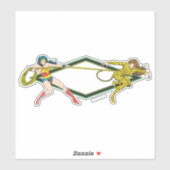 女疑問に思vsチーズ シール (シート)