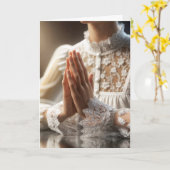 女祈が考え君に カード (黄色い花)