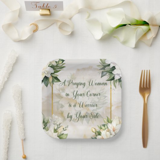 女祈性 ペーパープレート (ウェディング)