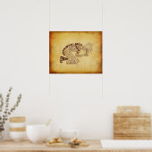 「女祈性」ヴィンテージ20x16ポスター ポスター (キッチン)