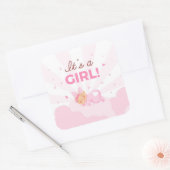 女祝の子だ スクエアシール (封筒)