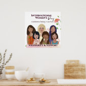 女祝の日ポートレート ポスター (キッチン)