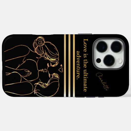 女祝性 Case-Mate iPhoneケース (裏面 (横))