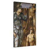 女神が運の歯車を回す（バーヌ・ジョーンズ） クリップボード (右)