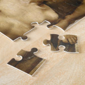 女神が運の歯車を回す（バーヌ・ジョーンズ） ジグソーパズル (側面)