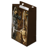 女神が運の歯車を回す(バーヌ・ジョーンズ) スモールペーパーバッグ (裏面アングル)