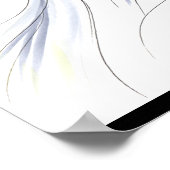 女神としての芸術家 ポスター (角)