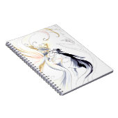 女神として芸術家 ノートブック (右側)