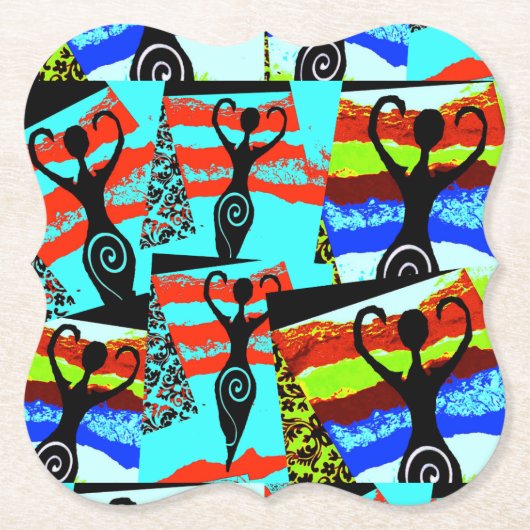 女神のコースターの収集 ペーパーコースター (正面)